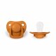 Filibabba Silikone Sut 0-6 mdr. (2 stk.), Golden Mustard