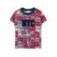Hust and Claire Andy Kortrmet NYC T-shirt m. Biler i Rd