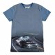 Molo Raven T-shirt i Bl m. Politibil