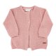 Minymo Cardigan, Pearl Strik/Silver Pink