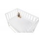 Pinolino Strklagen til Vugge, Bedside Crib og Barnevogn 2 stk., Jersey/Lysebl Stjerner