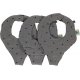 Smfolk Hagesmk med Sut-holder (3.stk), Steel Grey