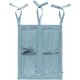Småfolk Vægophæng med Lommer, Micro Æbler/Stone Blue