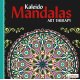 Mandalas Malebog Kaleido  Art Therapy, Black