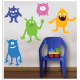 Wallies Monsters Wallstickers