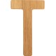 small foot ABC Bogstav T, Bambus
